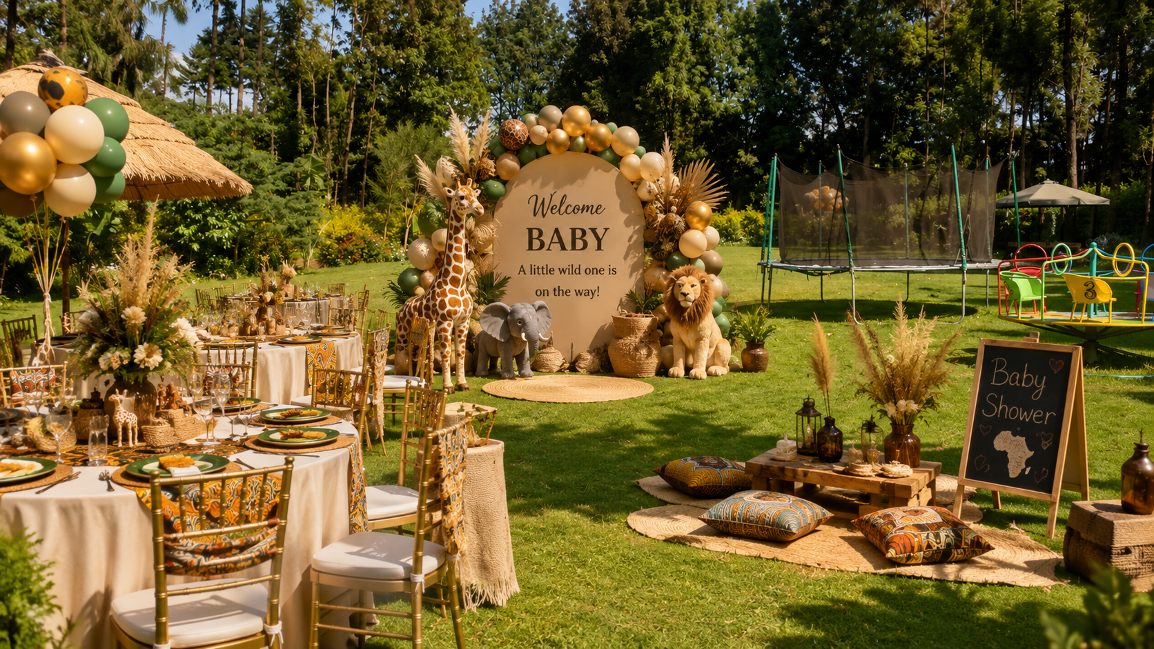 Baby Showers at Nature Breeze Garden
